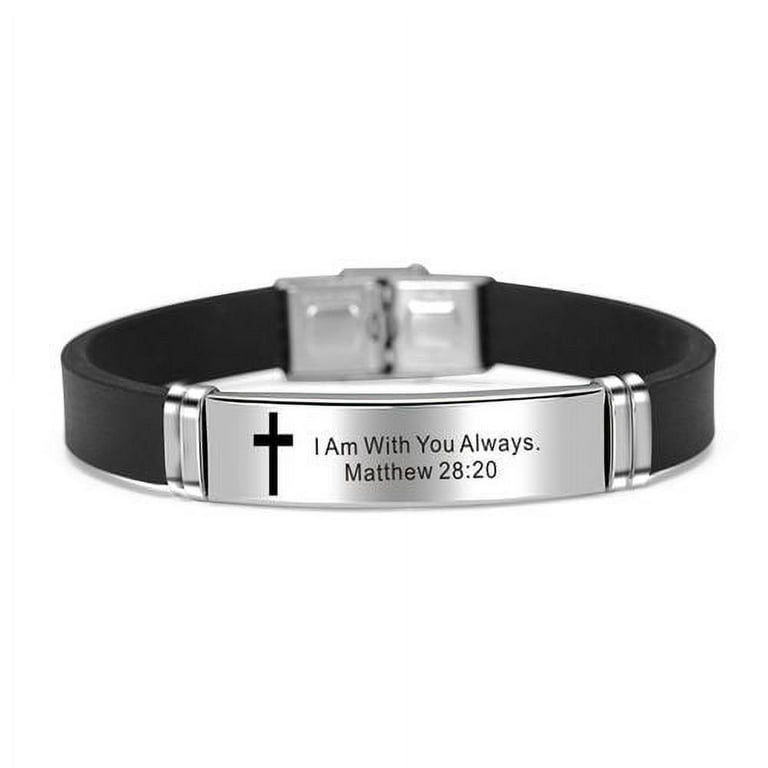 Christian bracelets with scripture deals