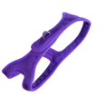 thumbnail image 1 of Arnés de hombro para mascotas, cuello sin estrangulamiento, malla Velpro, morado, 1 of 1