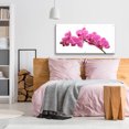 thumbnail image 4 of Epic Art 'Pink Orchid on White 01' by Tom Quartermaine, Acrylic Glass Wall Art, 48"x24", 4 of 8