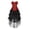 Black Red, variant on Role Play Pirate Steampunk Bustier Corset with Tulle Skirt for Women Pink 6XL