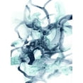 thumbnail image 2 of Vess, June Erica 15x18 White Modern Wood Framed Museum Art Print Titled - Blue Cavern II, 2 of 4