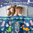 thumbnail image 2 of Dinosaur Blanket for Boys Soft Flannel Throw Blanket for Kids Dinosaur Gifts for Boys Suitable for Couch and Bed 50×60 Inches, 2 of 6