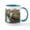 White/Blue Inside, variant on CafePress - New Hampshire Moose Mug - 11 oz Ceramic Mug - Novelty Coffee Tea Cup