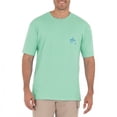 thumbnail image 3 of Guy Harvey Men's Sunset Sailfish Short Sleeve Green T-Shirt, 3 of 3