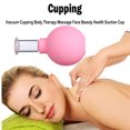 thumbnail image 4 of Ventosas de vacío para terapia corporal, masaje facial, belleza, salud, ventosa (rosa 2) Ehuebsd Cuidado Belleza, 4 of 9