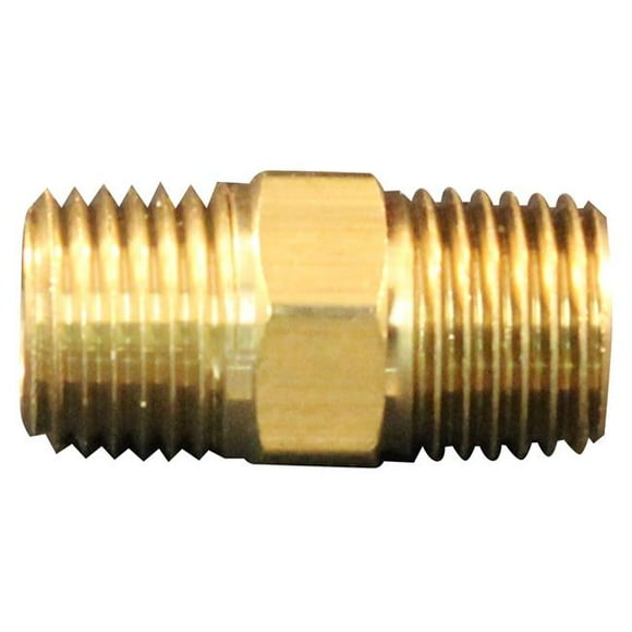 Milton 647-2 0.5 in. MNPT Hex Nipple Hose Fitting