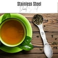 thumbnail image 4 of Magnetic Measuring Spoons Set of 9 Stainless Steel Dual-Sided Stackable Measuring Spoon Nesting Teaspoons Measuring Dry and Liquid Ingredients, Fits in Spice Jars Set of 9 - White, 4 of 8