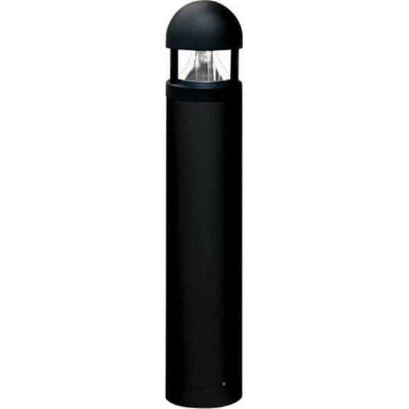 Dabmar Lighting D800-B 60W 120V Powder Coated Cast Aluminum Bollard, Black - 41.94 x 7.94 x 7.94 in.
