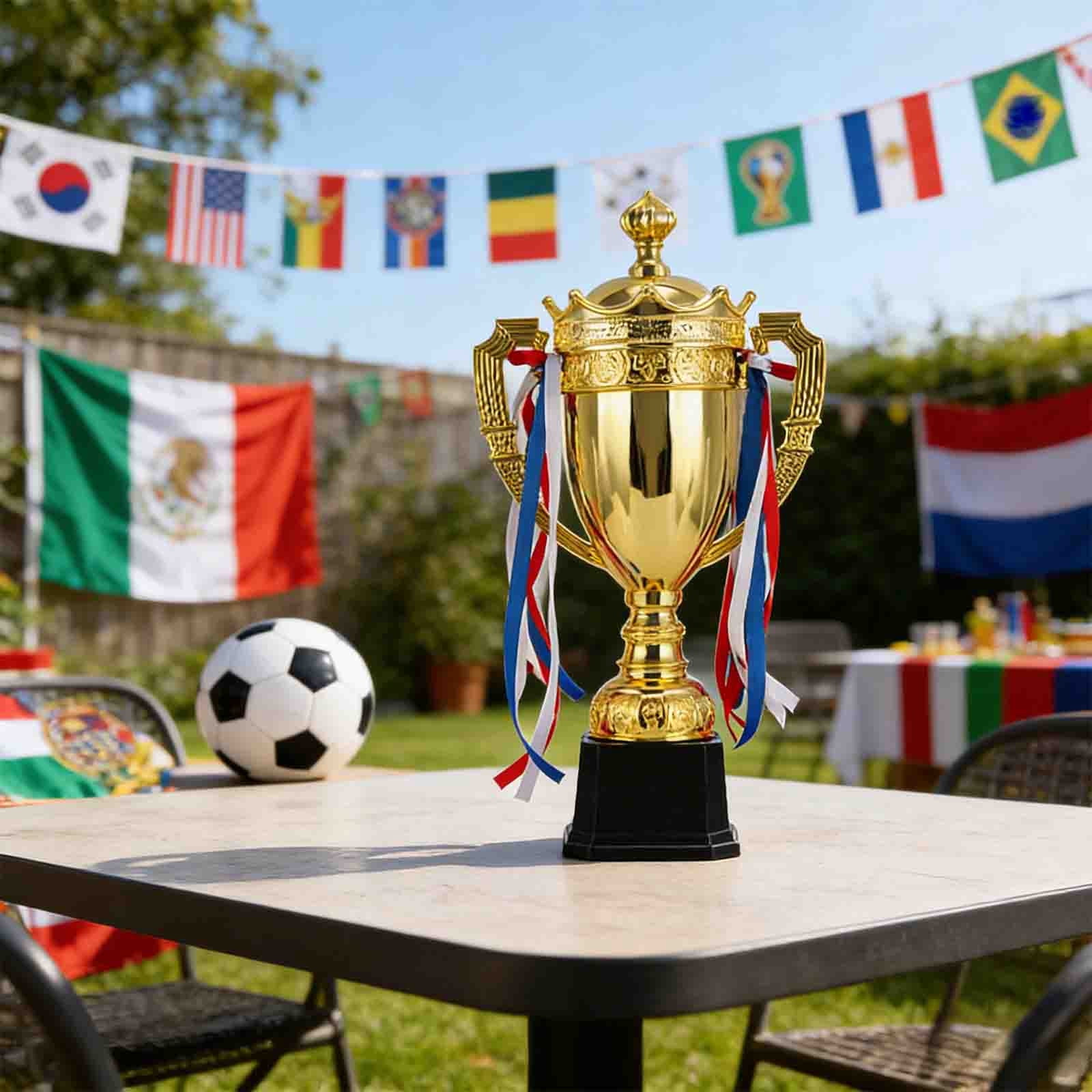 Gold Trophy Cup,Gold Trophy Award Cup for Sports, Tournaments, Competitions,Ceremony Celebration Party Gift
