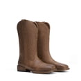 thumbnail image 3 of DREAM PAIRS Women's Cowboy Boots Mid Calf Western Cowgirl Boots Wide Square Toe Pull-On Embroidered Boots with Block Heel, 3 of 8