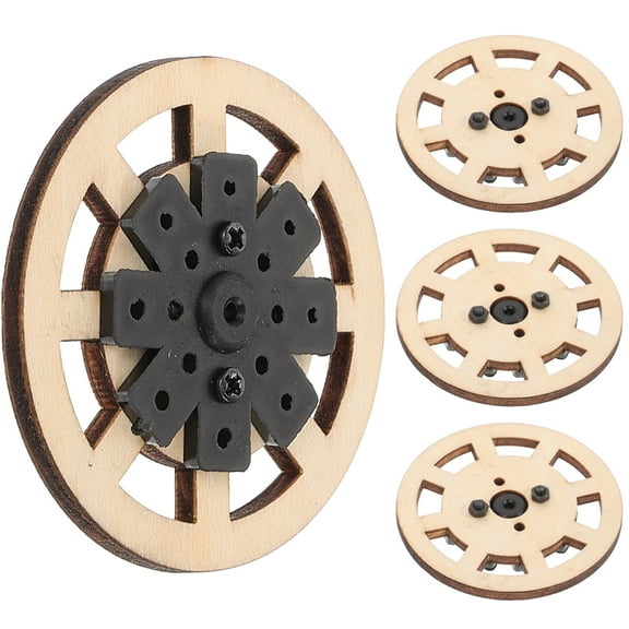 unbranded 4 Pcs Brushless Motor Toy Car Accessories Practical Toy Car Tires Child 5x5cm