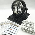 thumbnail image 4 of Juego de Lotería de Bingo Reutilizable de Lujo Sunnimix Máquina de lotería de bingo Portátil, 4 of 7