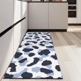 thumbnail image 4 of Blue and Dark Blue Leopard Pattern Kitchen Rug Mat,Kitchen Runner Rugs Non Skid Washable,Decorative Kitchen Floor Mats for Kitchen,Sink,Laundry,17"X47", 4 of 5