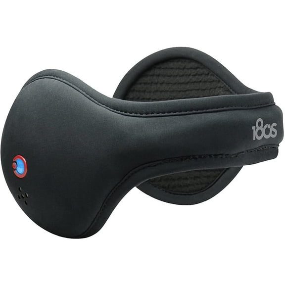 180s Mens & Womens Unisex Bluetooth Ear Warmer Black