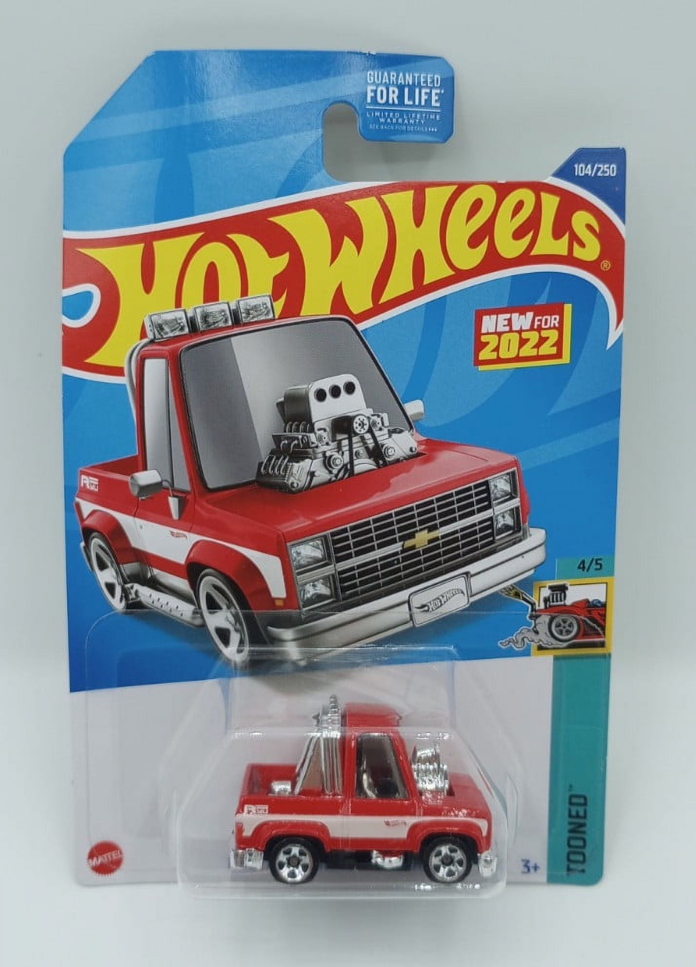 Hot Wheels '83 Chevy Silverado Short Card - Walmart.com