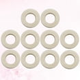 thumbnail image 3 of 10pcs Trumpet Felt Washers Cushion Pad Trumpets Musical Instrument Accessory (White), 3 of 7