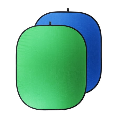 Belle Drape Collapsible Background - 60x72 (Blue/Green Chroma)