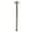 Nickel, variant on Kingston Brass K211C1  12" Rain Drop Ceiling Mount Shower Arm with Round Flange, Polished Chrome