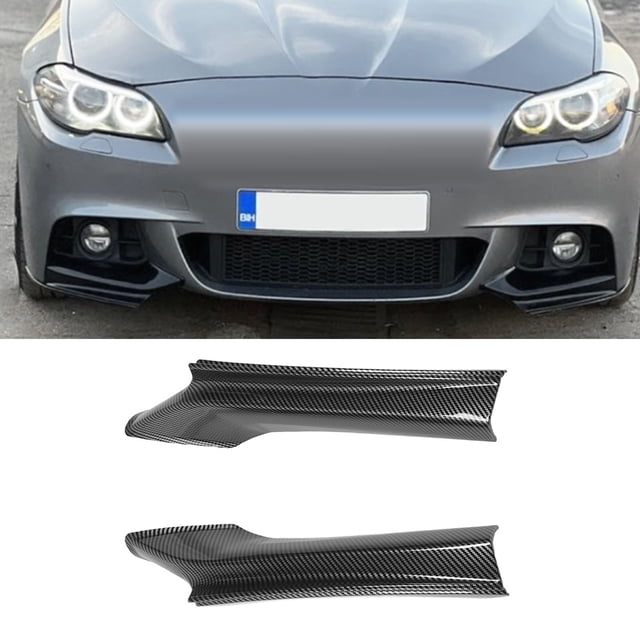 Parachoques delantero Chin Spoiler Lip Splitter 2 piezas de parachoques delantero Spoiler parachoques delantero Lip Protector Par de parachoques delantero Lip Spoiler para la ANGGREK Otros