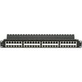 thumbnail image 2 of Black Box JPM816A-HD CAT6 Patch Panel - Feed-Through, High-Density, 1U, Shielded, 48-Port, 2 of 3