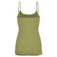 thumbnail image 3 of KOGMO Womens Seamless Stretchy Adjustable Strap Cami Tank Top, 3 of 6