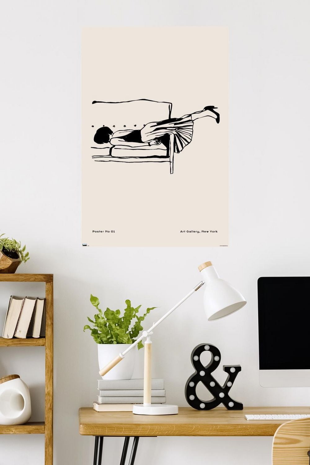 Rough Day No 01 Wall Poster, 22.375" x 34"