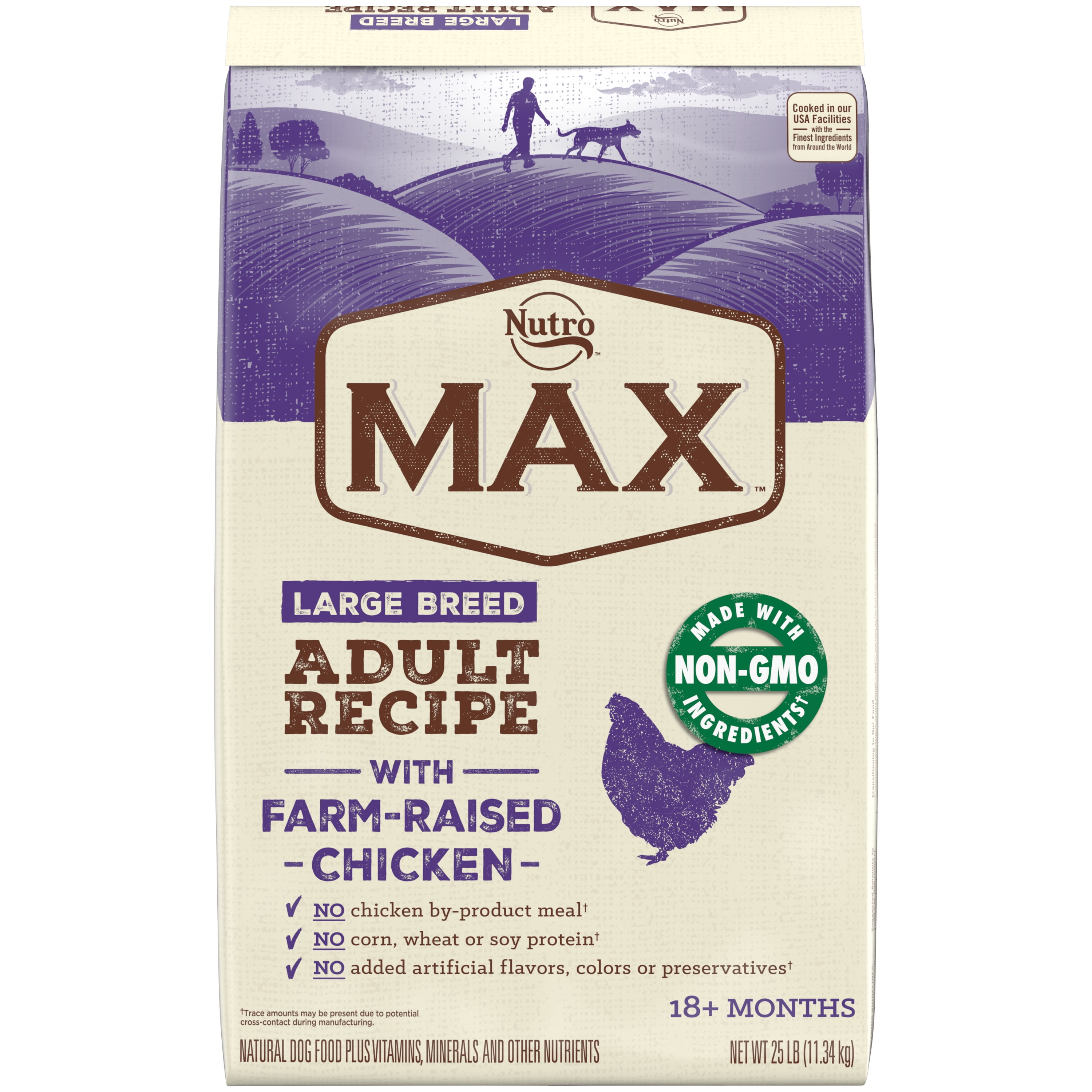Nutro max large breed adult dry dog food hotsell