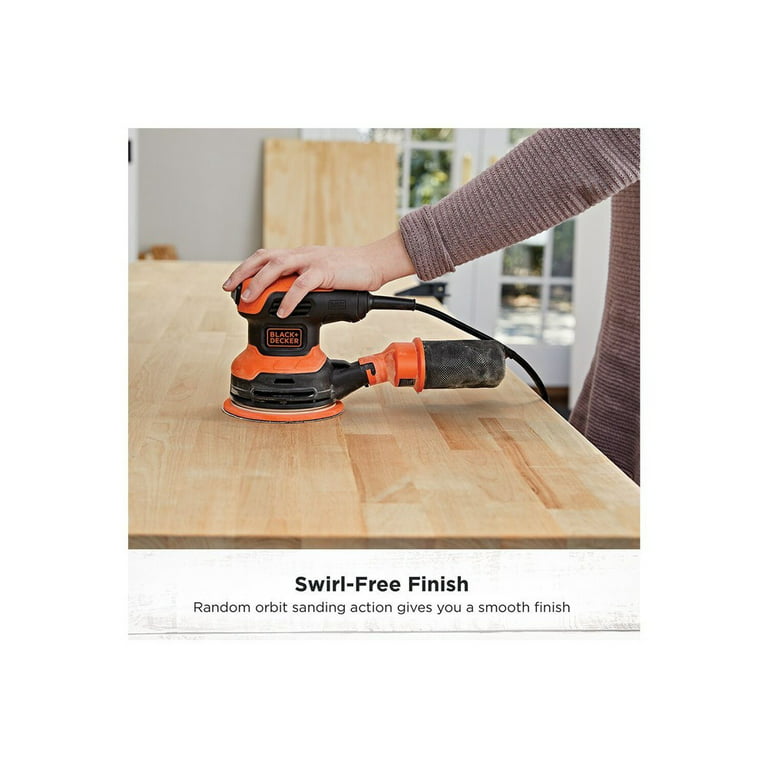 BLACK+DECKER 2-Amp Corded Variable Speed Sheet Sander with Dust Management  in the Power Sanders department at