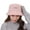 Pink, variant on Yirtree Women Winter Bucket Hat Warm Hats Cloche Faux Fur Fisherman Cap Thickened Casual Keep Warm Sherpa Autumn Winter Thermal Fisherman Cap