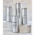 thumbnail image 3 of Christian Brands F1411 12 oz Happy Silver Tone Metal Travel Tumbler Can  Stainless Steel - LargePack of 2, 3 of 3
