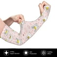 thumbnail image 3 of Uemuo Queen For Rabbit Printed Arm Sleeves, Cooling UV Sun Protection Sports Compression for Men/Women, 3 of 8