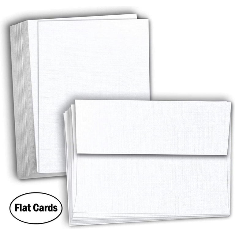  Hamilco White Cardstock Thick Paper - Blank Index