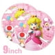 thumbnail image 4 of Suministros de fiesta de princesa Peach para niños y niñas, vasos, platos, mantel, servilletas, adorno de pastel, globo, decoraciones de cumpleaños, Baby Shower, 4 of 4