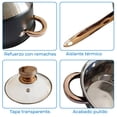 thumbnail image 2 of Bateria de Cocina RD Royal Cook Negra de acero inoxidable 12 pz, 2 of 5