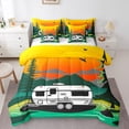 thumbnail image 1 of Ensemble de Literie de Camping Grand 7 Pcs, Ensemble de Literie de Voyage Rétro Rustique avec Couette, 1 of 5