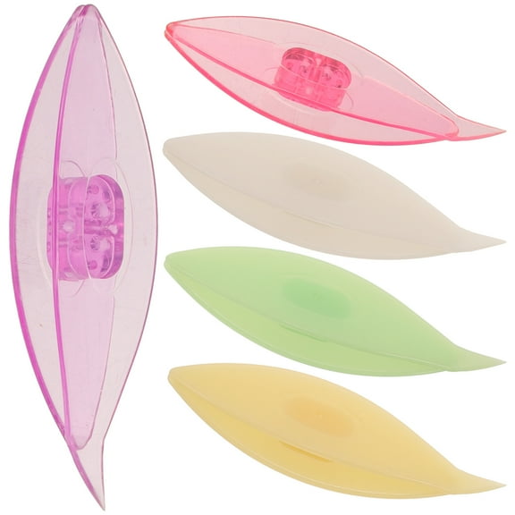 FUEENIRVA Tatting Shuttle Kit Tatting Shuttles Yellow 5Pcs