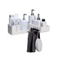 thumbnail image 2 of Solución de almacenamiento para el baño, estanterías giratorias para organización, instalación autoadhesiva sin perforaciones, aprovechamiento del espacio en las esquinas, drenaje rápido, garantía de, 2 of 7