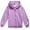Purple, variant on YDFCWXW Kids Hoodies and Sweatshirts Color Block Long Sleeve Zipper Coat Autumn Winter Cozy Fleece Hooded Jacket for Active Play (Black, 160)