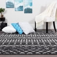 thumbnail image 4 of Lavan Moroccan Dark Grey Area Rug 5'3"x7'8", 4 of 6