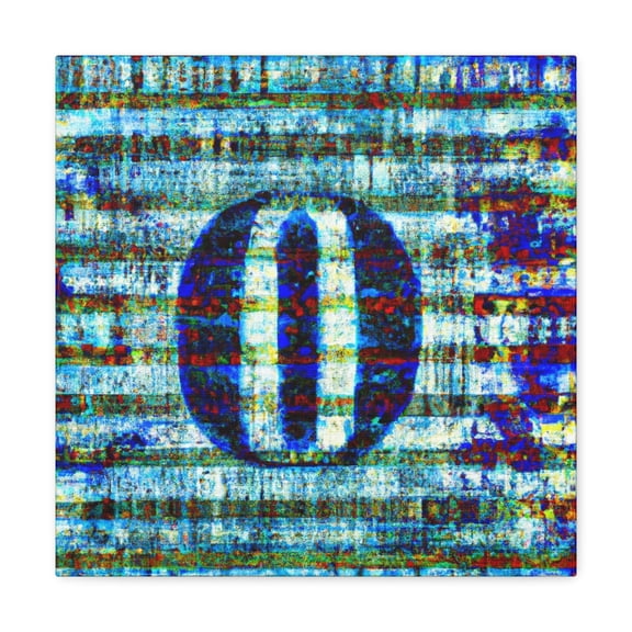 The Binary Baroque. - Canvas