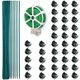 thumbnail image 3 of Bridas torcidas, clips para plantas, juego de soporte para plantas de orquídeas de 40 piezas, clips para plantas diseñados para precisión, 3 of 9