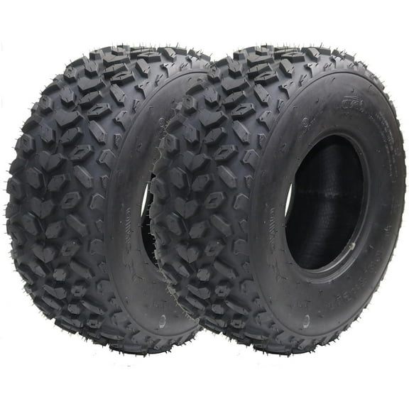 Mescukay ATV Tires All-Terrain Tires 19x7-8 4PR ATV UTV Trail Sand Mud Off-Road Tires Tubeless, Set of 2