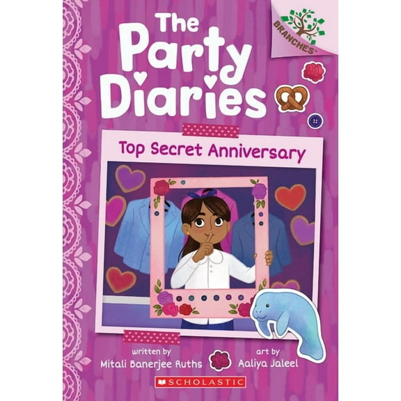 The Party Diaries Top Secret Anniversary: A Branches Book (the Party Diaries #3): Volume 3, (Paperback)