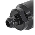 thumbnail image 5 of JEGS Billet Aluminum In-Line Fuel Filter for Gas, E85 & Alcohol Applications, 5 in. Long [-8 AN Black], 5 of 7