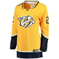 thumbnail image 2 of Women's Fanatics Luke Schenn Gold Nashville Predators Home Breakaway Player Jersey, 2 of 3
