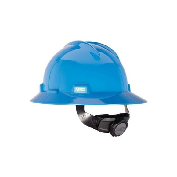Msa 454-815570 Hat V-Guard Ratchet Suspension, Fluorescent Green