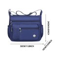 thumbnail image 3 of DGMIOCS Women Shoulder Handbag Roomy Multiple Pockets Bag Ladies Crossbody Purse Fashion Tote Top Handle Satchel Blue, 3 of 8
