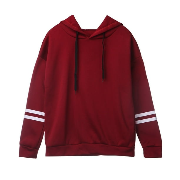 Plain red deals hoodie walmart