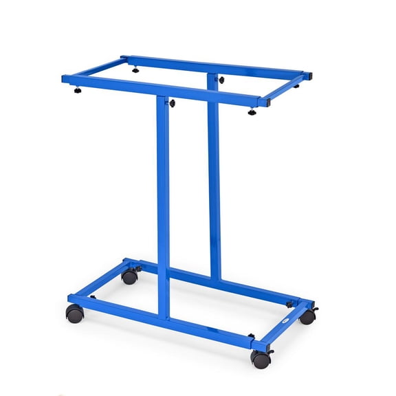 AdirOffice Mobile Storage Blueprint Steel Vertical File Blueprint Cabinet, Blue
