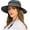 Gray, variant on Wide Brim Sun Hat for Women and Men UPF 50+ Packable Mesh Beach Bucket Hats